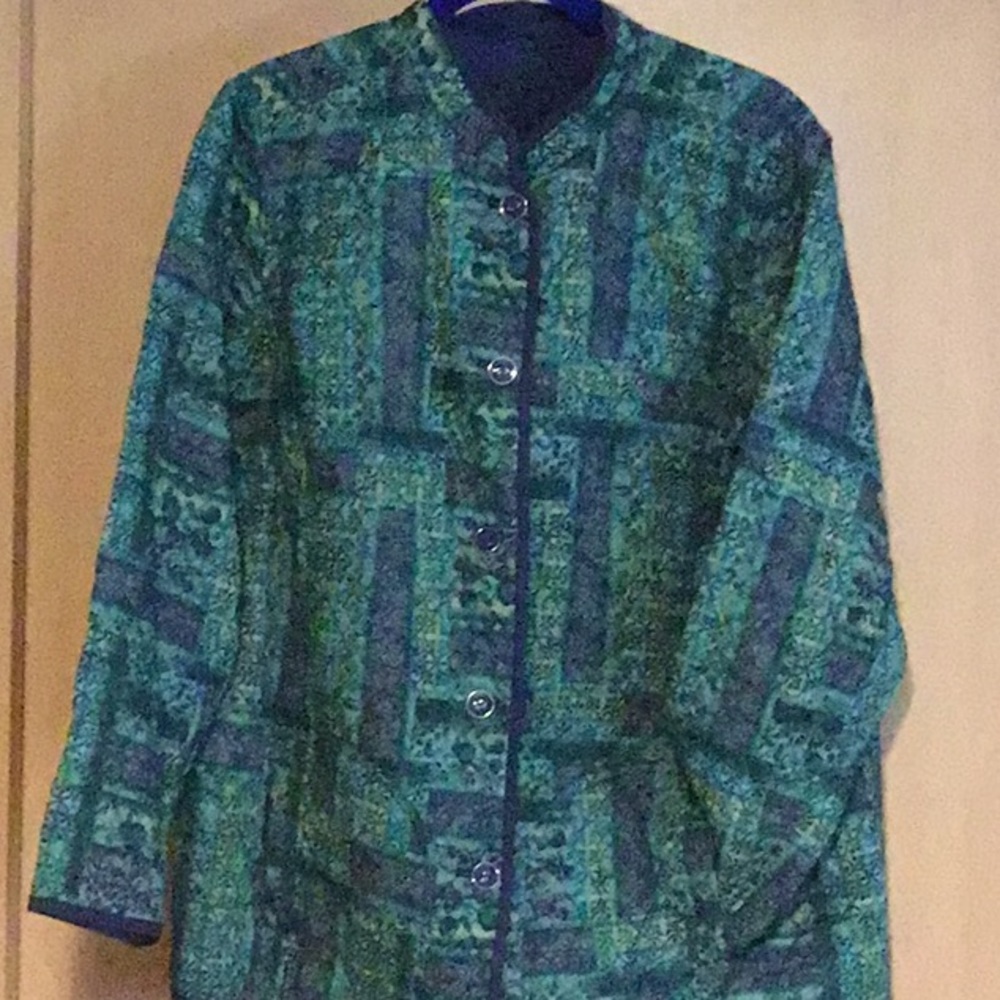 Quilted Reversible Cotton Jacket